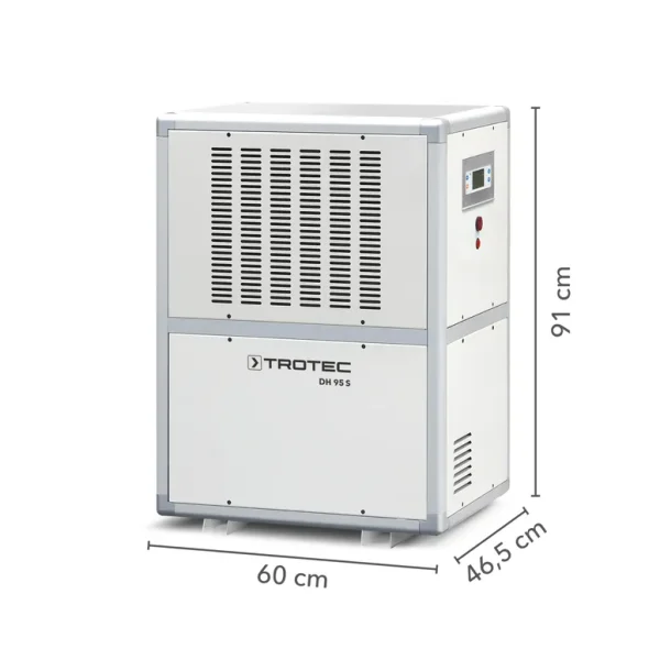 Trotec DH95S - Industrial Dehumidifier with pump | 130 l/day capacity for workshops - Image 4