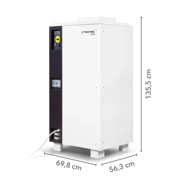 Trotec DH160BX - Industrial Dehumidifier with pump | 245 L/day capacity for storage rooms - Image 3