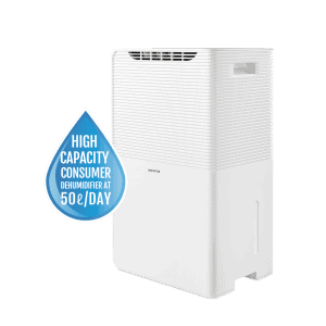 50 Liter per day dehumidifier for home and office