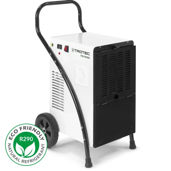 Trotec TTK170 ECO - Economical Portable Dehumidifier | 52L/day capacity for art galleries
