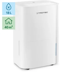 Trotec TTK 54 E Dehumidifier | 18 Liters/Day Capacity for Bedroom