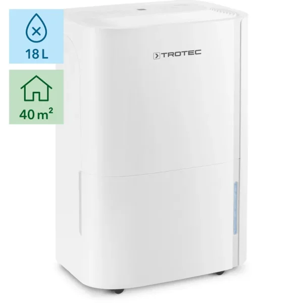 Trotec TTK 54 E Dehumidifier | 18 Liters/Day Capacity for Bedroom
