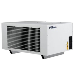 This is the front look of fral fd160 dehumidifier that dehumidifiers upto 160 liters per day. It is available for sale in the UAE.