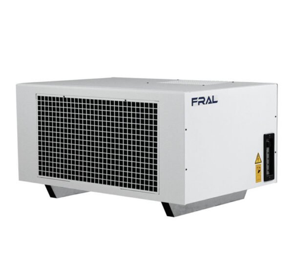 This is the front look of fral fd160 dehumidifier that dehumidifiers upto 160 liters per day. It is available for sale in the UAE.