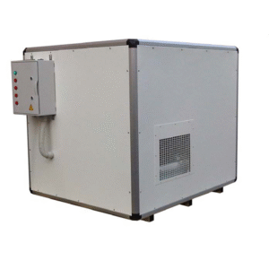 This is the front look of fral fd2000 dehumidifier that dehumidifiers upto 2000 liters per day. It is available for sale in the UAE.