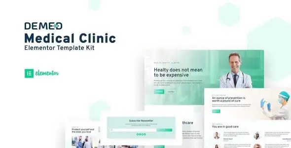 Demed – Medical Clinic Elementor Template Kit