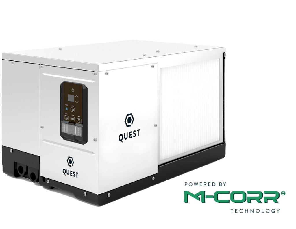 Quest 100 Industrial Dehumidifier | 100 Pints/Day – 60Hz for Saudi Arabia