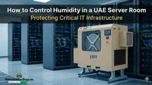 Desiccant Dehumidifier installed in a server room